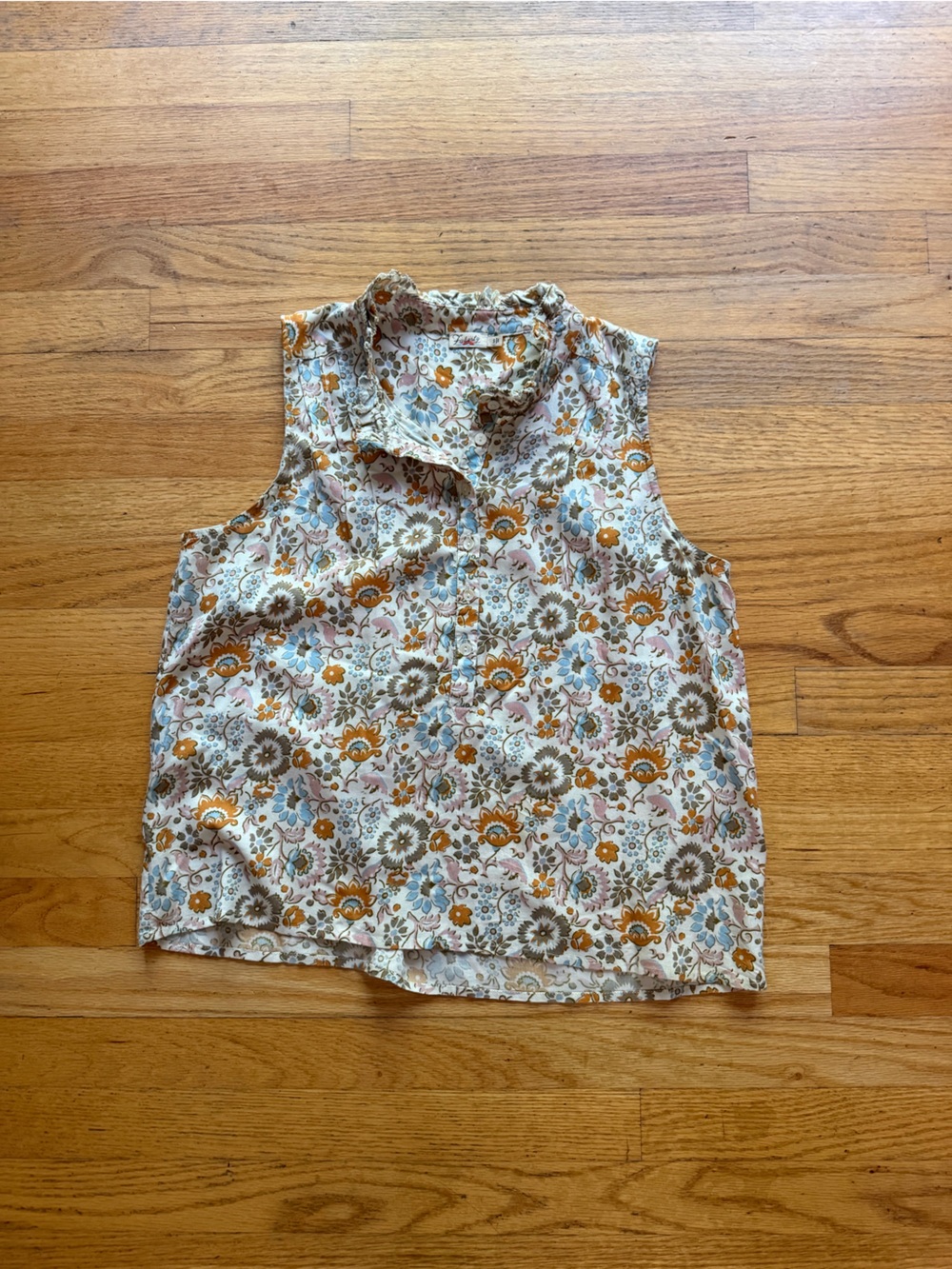 Faherty Floral Tank